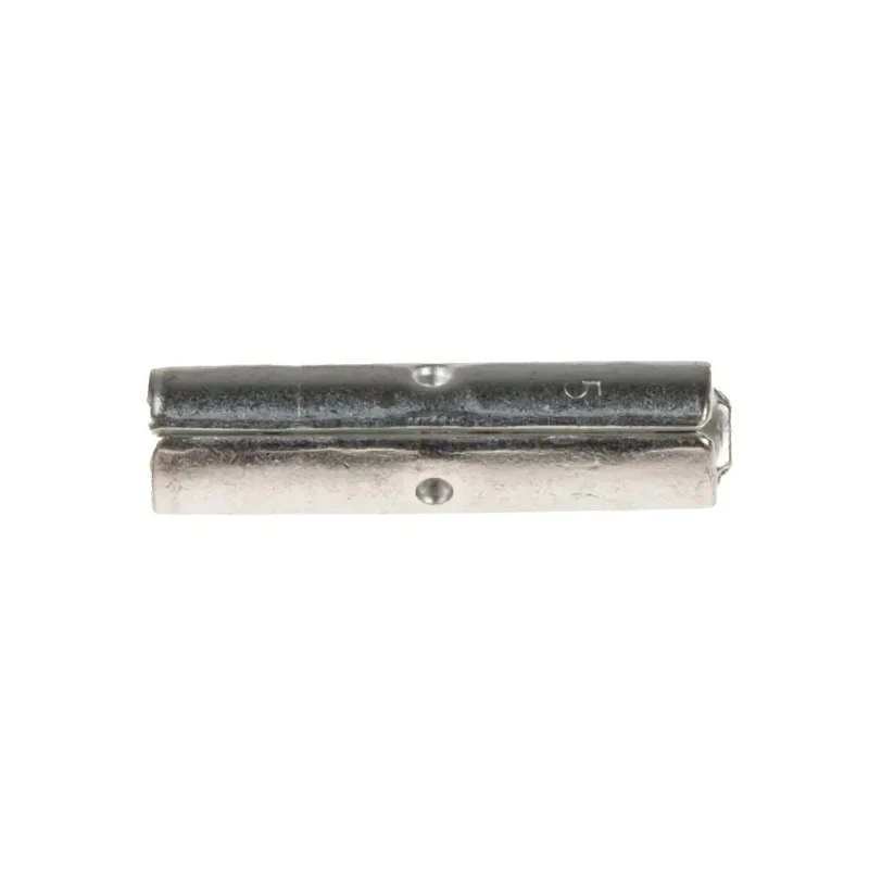RS PRO Uninsulated Tin-Plated Copper Butt Splice Connector for Wire Sizes 1 to 2.5 mm² Series 345040NBT 208-2688