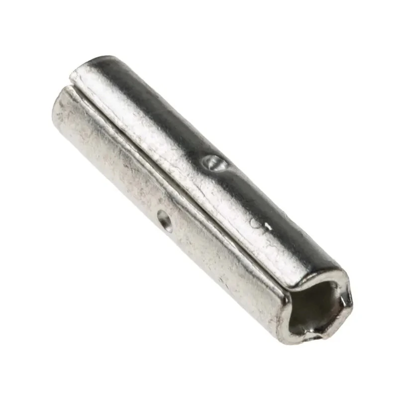 RS PRO Uninsulated Tin-Plated Copper Butt Splice Connector for Wire Sizes 1 to 2.5 mm² Series 345040NBT 208-2688