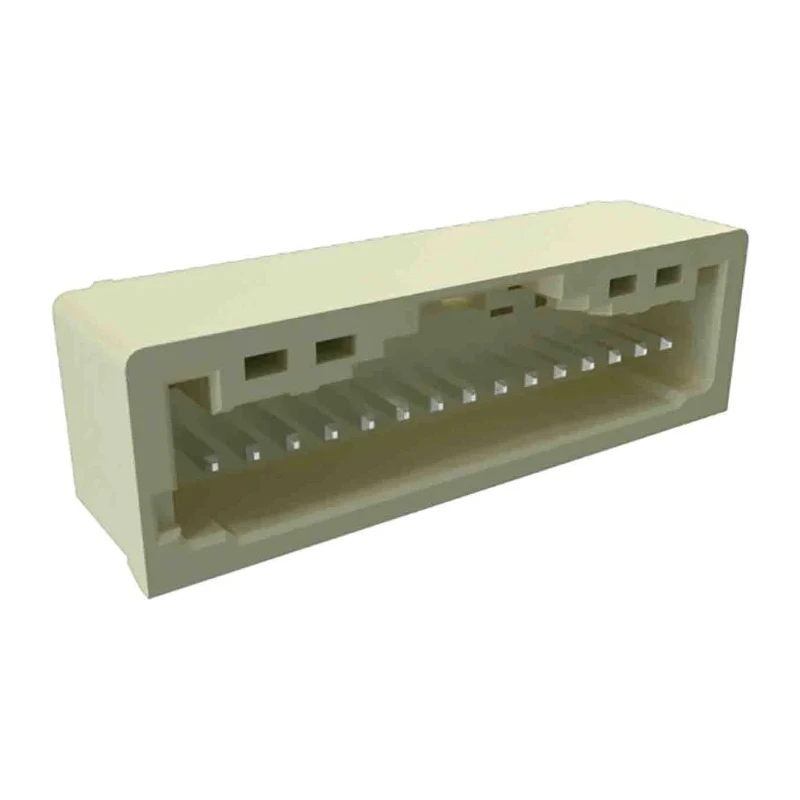 Amphenol Communications Solutions Minitek Pwr Male Connector Housing Nylon 1.25 mm Pitch 6 Way 1 Row 10157554-00621LF
