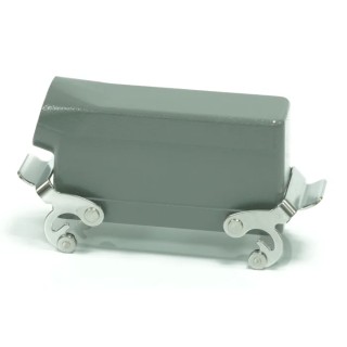 RS PRO Heavy Duty Power Connector Housing Die Cast Aluminium Side Mount RS-H24B 2 Lever Locking IP65 208-3986