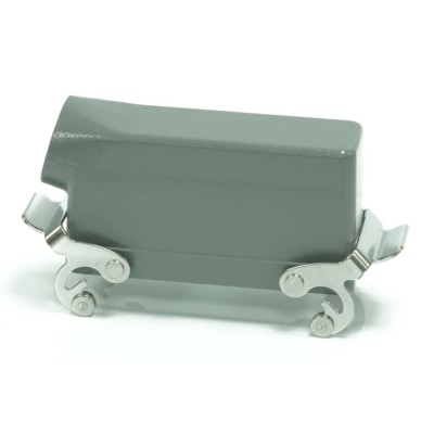 RS PRO Heavy Duty Power Connector Housing Die Cast Aluminium Side Mount RS-H24B 2 Lever Locking IP65 208-3986