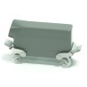 RS PRO Heavy Duty Power Connector Housing Die Cast Aluminium Side Mount RS-H24B 2 Lever Locking IP65 208-3986
