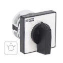 RS PRO Cam Switch, 3 Position, Knob Actuator, 16 A, Panel Mount, IP20 208-3903