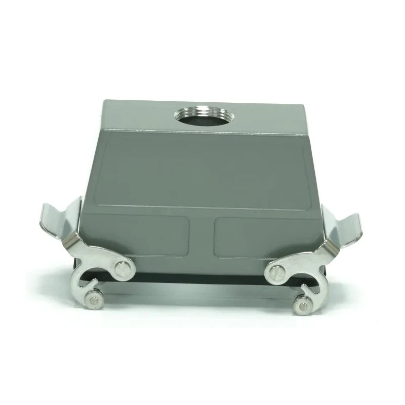 RS PRO Heavy Duty Power Connector Housing Cable-to-Cable 2 Lever Locking Die Cast Aluminium IP65 RS-H24B 208-3979