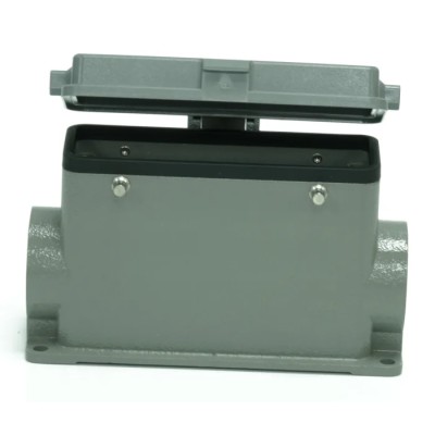 RS PRO Heavy Duty Power Connector Housing Surface Mount Die Cast Aluminium IP65 RS-H24B 208-4051