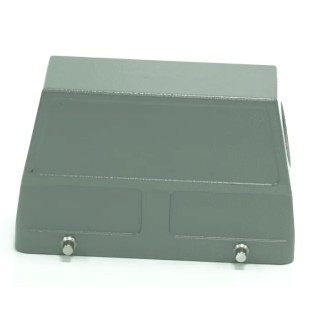 RS PRO Heavy Duty Power Connector Housing RS-H24B Range Side Mount Die Cast Aluminium IP65 4 Levers 208-4002