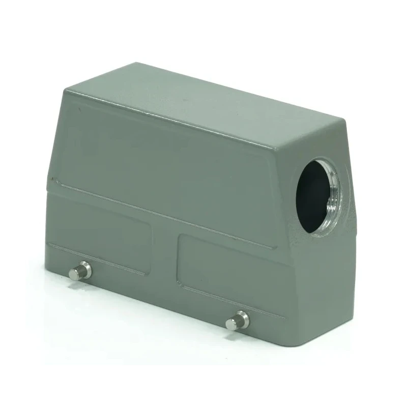 RS PRO Heavy Duty Power Connector Housing RS-H24B Range Side Mount Die Cast Aluminium IP65 4 Levers 208-4002
