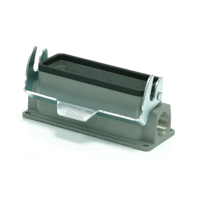 RS PRO Heavy Duty Power Connector Housing Surface Mount Die Cast Aluminium IP65 RS-H24B 208-4010