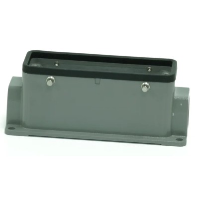 RS PRO Heavy Duty Power Connector Housing Surface Mount Die Cast Aluminium IP65 RS-H24B 208-4018
