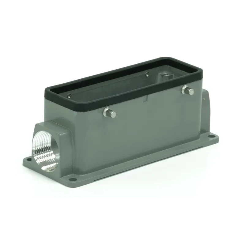 RS PRO Heavy Duty Power Connector Housing Surface Mount Die Cast Aluminium IP65 RS-H24B 208-4018