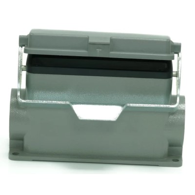 RS PRO Heavy Duty Power Connector Housing Surface Mount Die Cast Aluminium IP65 RS-H24B 208-4034