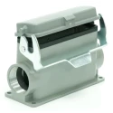 RS PRO Heavy Duty Power Connector Housing Surface Mount Die Cast Aluminium IP65 RS-H24B 208-4034