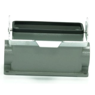 RS PRO Heavy Duty Power Connector Housing Surface Mount Die Cast Aluminium IP65 RS-H24B 208-4026