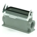 RS PRO Heavy Duty Power Connector Housing Surface Mount Die Cast Aluminium IP65 RS-H24B 208-4026