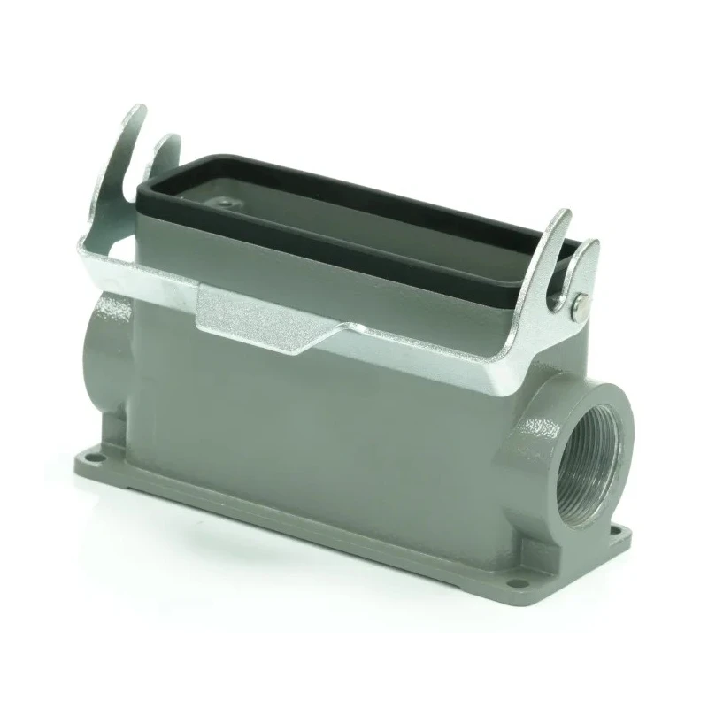 RS PRO Heavy Duty Power Connector Housing Surface Mount Die Cast Aluminium IP65 RS-H24B 208-4026