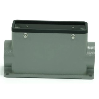 RS PRO Heavy Duty Power Connector Housing Surface Mount Die Cast Aluminium IP65 RS-H24B 208-4059