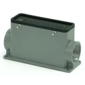 RS PRO Heavy Duty Power Connector Housing Surface Mount Die Cast Aluminium IP65 RS-H24B 208-4059