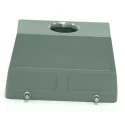 RS PRO Heavy Duty Power Connector Housing Die Cast Aluminium IP65 Top Mount 4 Levers RS-H24B 208-4082