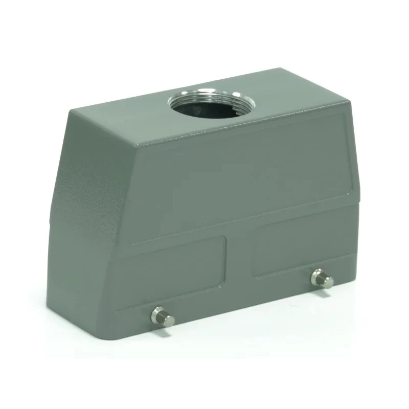 RS PRO Heavy Duty Power Connector Housing Die Cast Aluminium IP65 Top Mount 4 Levers RS-H24B 208-4082