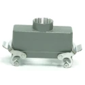 RS PRO Heavy Duty Power Connector Housing Top Mount Die Cast Aluminium IP65 2 Lever Locking RS-H24B 208-4067