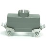 RS PRO Heavy Duty Power Connector Housing Top Mount Die Cast Aluminium IP65 2 Lever Locking RS-H24B 208-4067