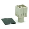 RS PRO Heavy Duty Power Connector Insert 200A RS-HM Series Male 1 Contact 1000V Screw Mount RS-208-4090