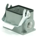 RS PRO Heavy Duty Power Connector Housing RS-H32B Surface Mount Die Cast Aluminium IP65 1 Lever 208-4170