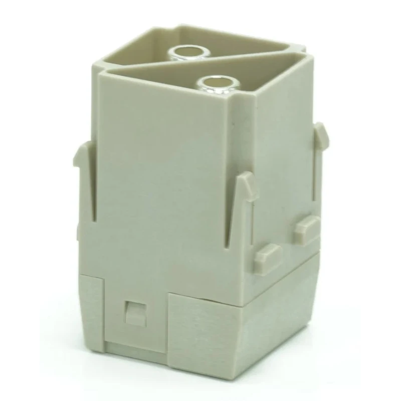 RS PRO Heavy Duty Power Connector Insert 100A RS-HM Series Male 2 Contacts 1000V Screw Mount 208-4097