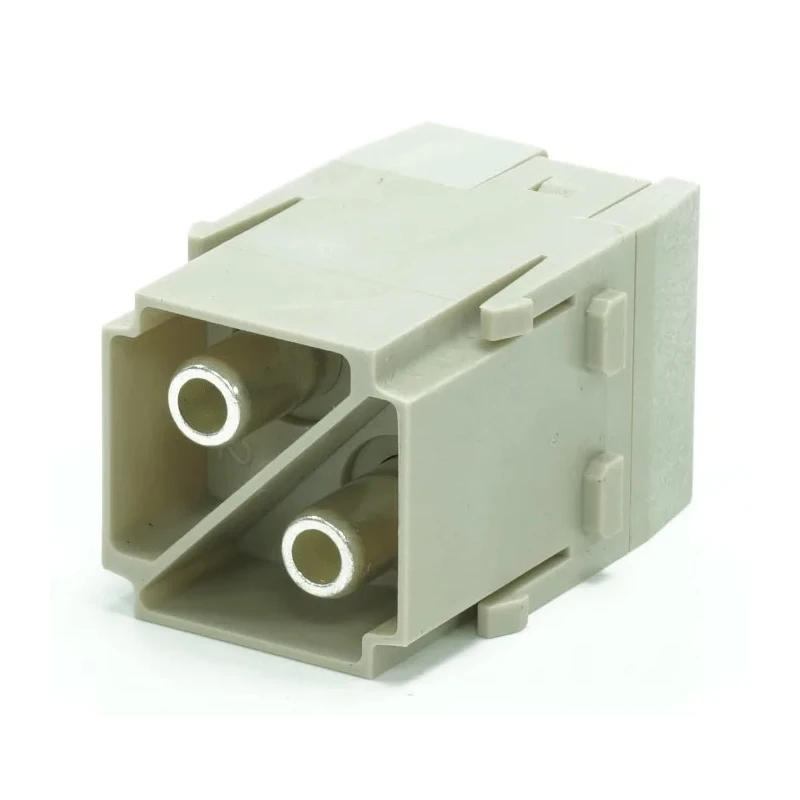 RS PRO Heavy Duty Power Connector Insert 100A RS-HM Series Male 2 Contacts 1000V Screw Mount 208-4097