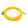 Banner Sensor Actuator Cable Female 5 Way 7/8 In Circular Straight Connector to Unterminated Cable 15 m QDC-550C