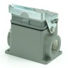 RS PRO Heavy Duty Power Connector Housing Surface Mount Die Cast Aluminium IP65 RS-H32B 208-4179