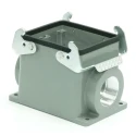 RS PRO Heavy Duty Power Connector Housing Surface Mount, Die Cast Aluminium, IP65 Protection RS-H32B 208-4187