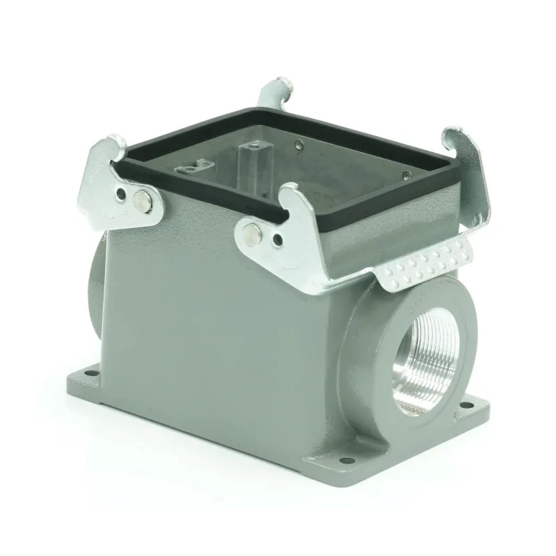 RS PRO Heavy Duty Power Connector Housing Surface Mount, Die Cast Aluminium, IP65 Protection RS-H32B 208-4187