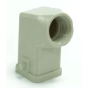 RS PRO Heavy Duty Power Connector Housing Side Mount Die Cast Aluminium IP65 RS-H3A.P 208-4213