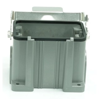 RS PRO Heavy Duty Power Connector Housing Surface Mount Die Cast Aluminium IP65 RS-H48B 208-4245