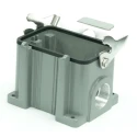 RS PRO Heavy Duty Power Connector Housing Surface Mount Die Cast Aluminium IP65 RS-H48B 208-4245