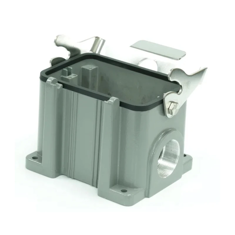 RS PRO Heavy Duty Power Connector Housing Surface Mount Die Cast Aluminium IP65 RS-H48B 208-4245