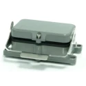RS PRO Heavy Duty Power Connector Bulkhead Housing Die Cast Aluminium IP65 RS-H48B 208-4237