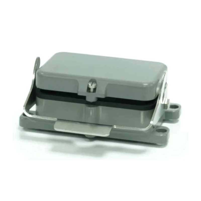 RS PRO Heavy Duty Power Connector Bulkhead Housing Die Cast Aluminium IP65 RS-H48B 208-4237