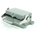 RS PRO Heavy Duty Power Connector Bulkhead Housing Die Cast Aluminium IP65 RS-H48B 208-4237