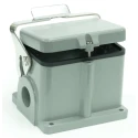 RS PRO Heavy Duty Power Connector Housing Surface Mount Die Cast Aluminium IP65 RS-H48B 208-4254
