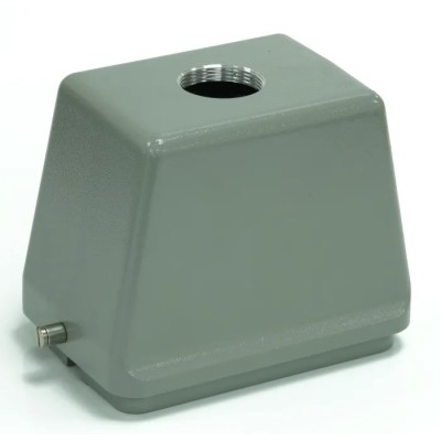 RS PRO RS-H48B Range Heavy Duty Power Connector Housing 2, Die Cast Aluminium, IP65 Protection, Top Mount RS-H48B 208-4262
