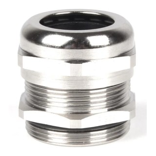 RS PRO Metallic Brass Cable Gland PG29 Thread, 18 mm Min., 25 mm Max., IP68 208-4384