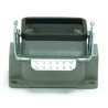 RS PRO Heavy Duty Power Connector Housing Surface Mount Die Cast Aluminium IP65 RS-H6B 208-4286