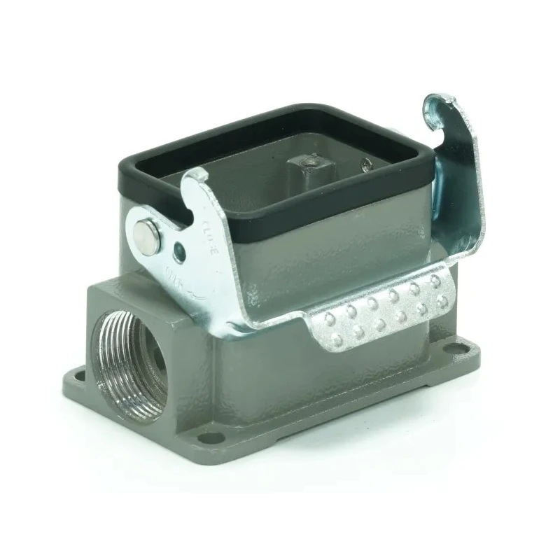 RS PRO Heavy Duty Power Connector Housing Surface Mount Die Cast Aluminium IP65 RS-H6B 208-4286