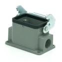 RS PRO Heavy Duty Power Connector Housing Surface Mount Aluminium Die Cast IP65 RS-H6B 208-4294