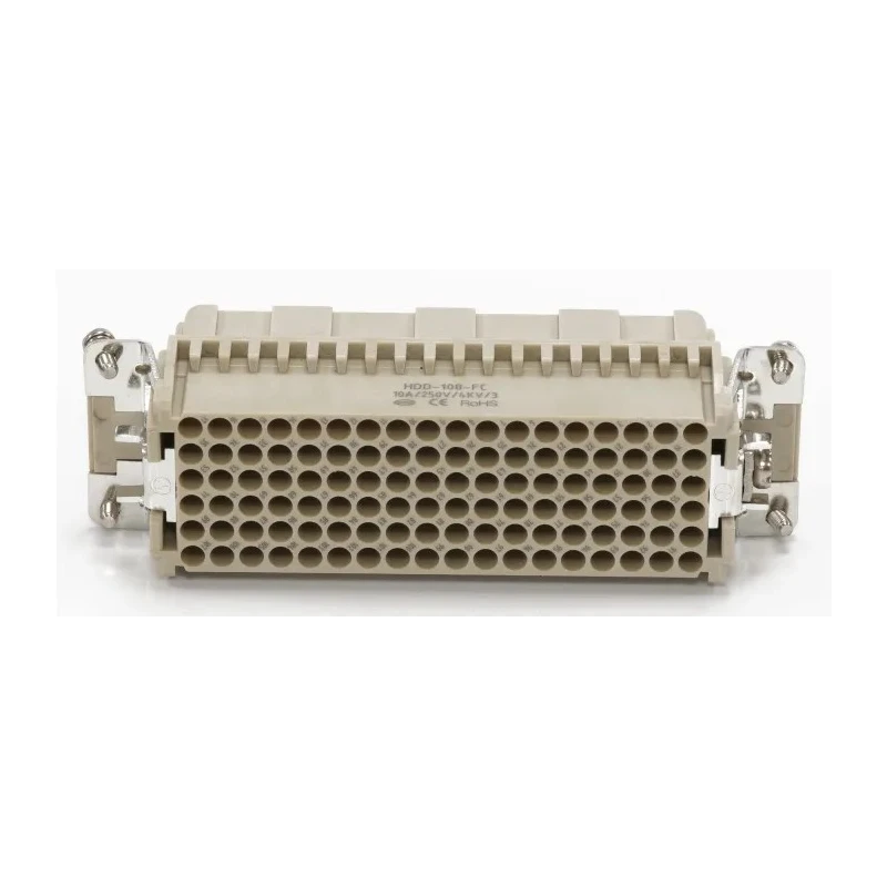 RS PRO Heavy Duty Power Connector Insert, Female, 10A, 250V, 108 Contacts, RS-HDD Series 208-4479