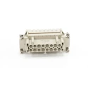 RS PRO Heavy Duty Power Connector Insert 16A 500V RS-HE Series Female 16 Contacts 208-4501