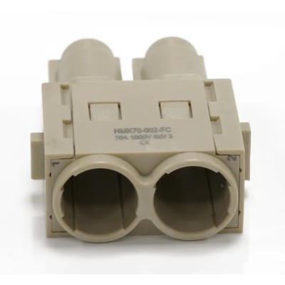 RS PRO Heavy Duty Power Connector Insert 70A 1000V Female 2 Contacts HMK70
