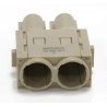 RS PRO Heavy Duty Power Connector Insert 70A 1000V Female 2 Contacts HMK70